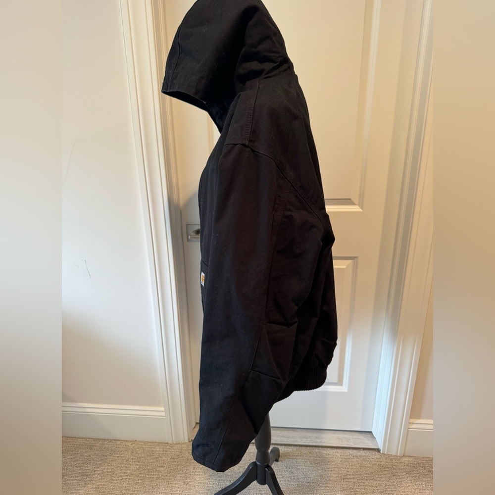 Carhartt Black Jacket with Gold Logo - Picture 7 of 14